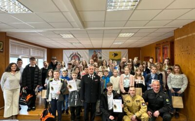 „Młodzież zapobiega pożarom”- Ogólnopolski Turniej Wiedzy Pożarniczej dla dzieci i młodzieży szkół podstawowych oraz średnich.